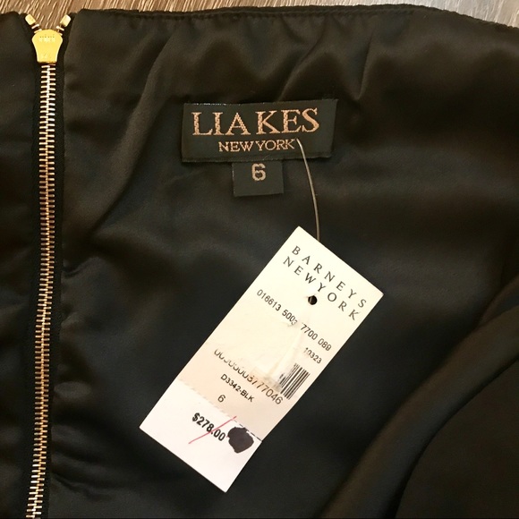 NWT Lia Kes Strapless Tulip Dress w/ Zipper Detail - Picture 5 of 5